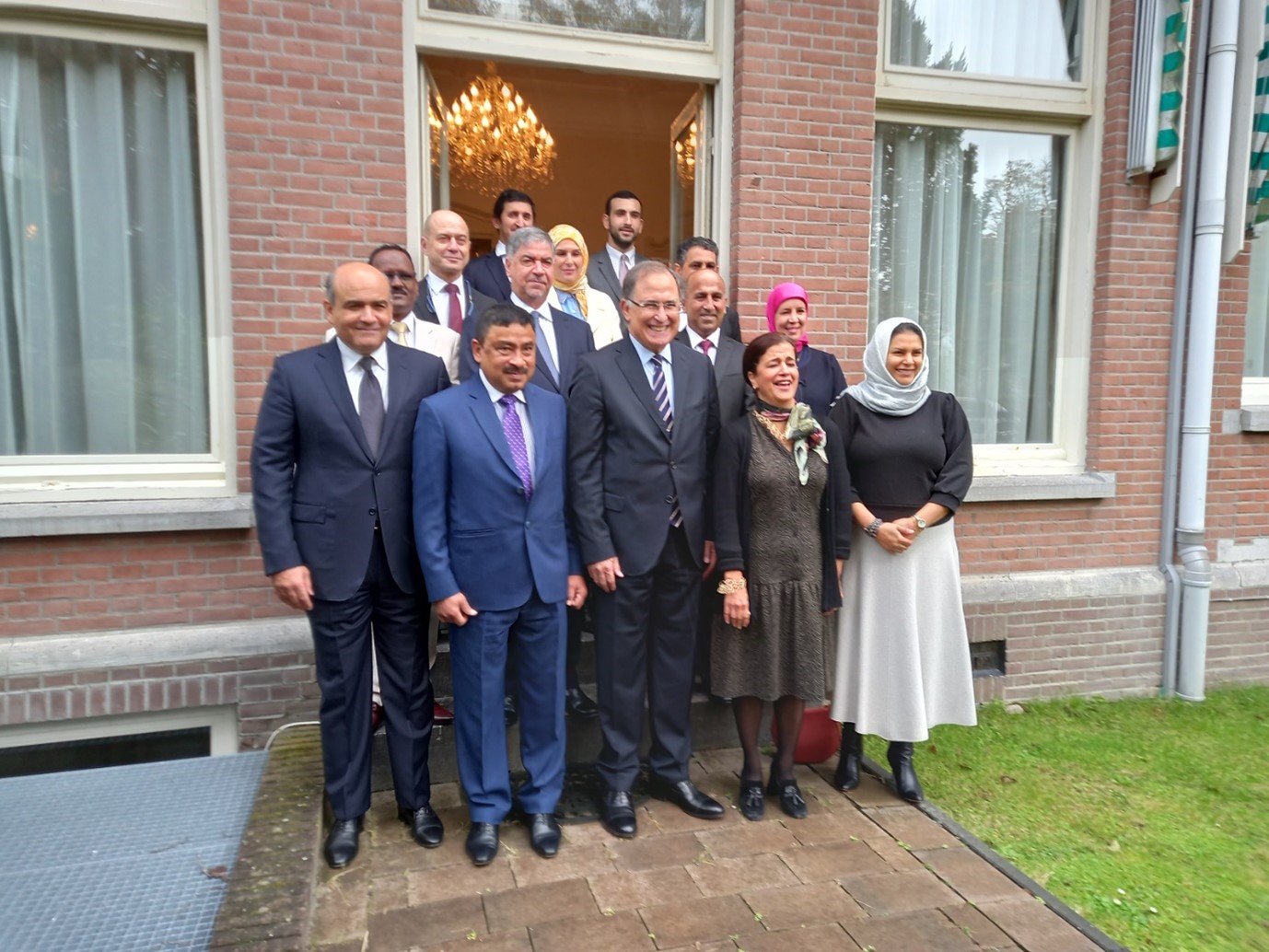 Arab Ambassadors and other Head of Missions in The Hague