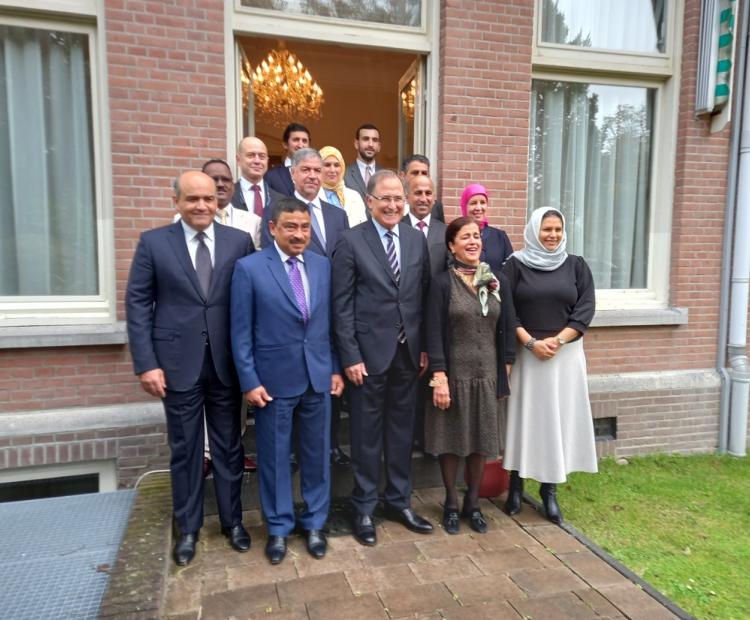 Arab Ambassadors and other Head of Missions in The Hague
